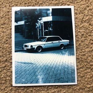 Wall art -8x10 printed photograph. Volvo 240